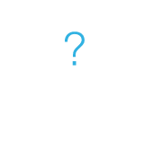 Animated hand holding stars and question marks