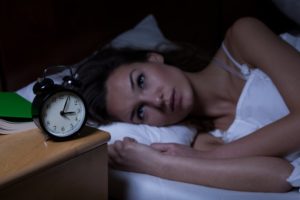 woman suffering from sleep deprivation in Lutz